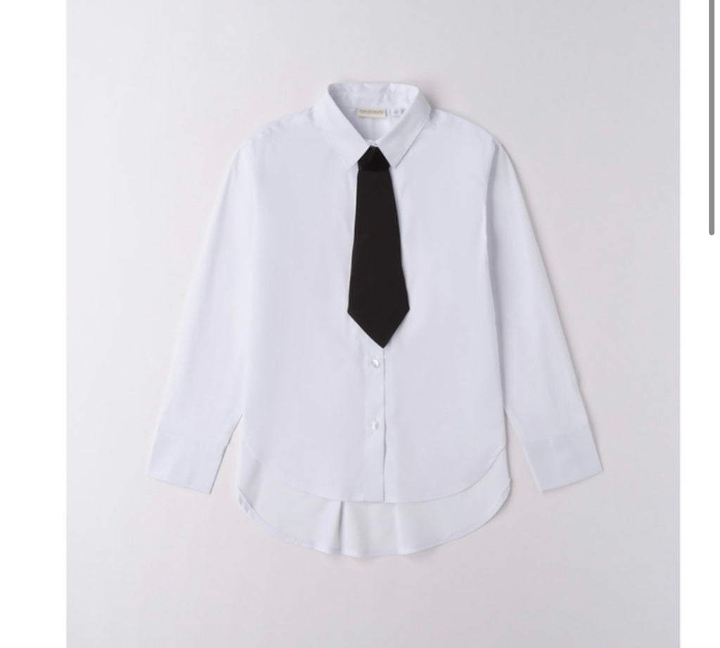 Shirt with Tie Fir Girl