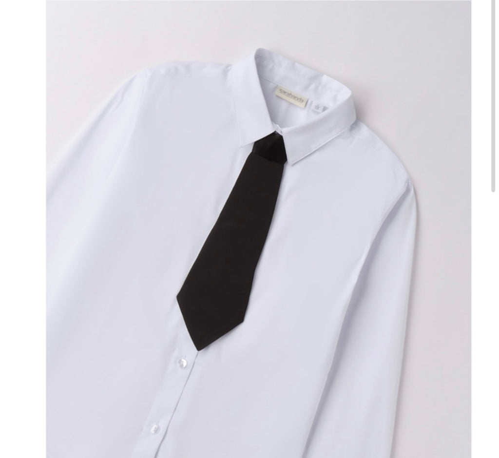 Shirt with Tie Fir Girl