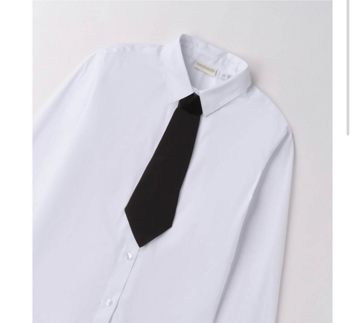 Shirt with Tie Fir Girl