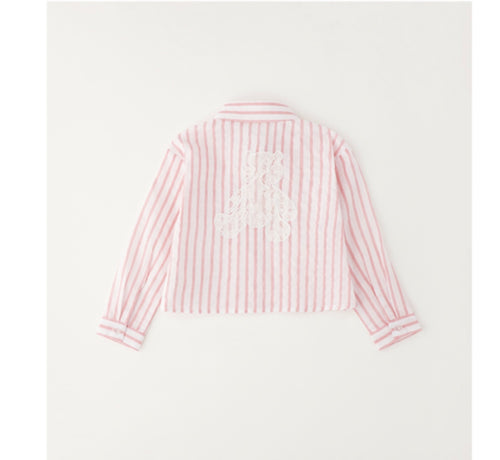 Chemise Rayures For Girl