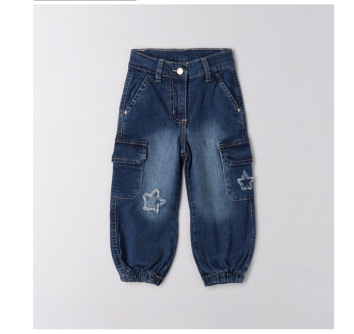 Jeans with starts